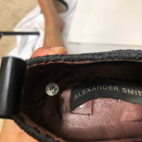 ALEXANDER SMITH PLATFORM GLITTER SNEAKERS - Picture 7 of 7